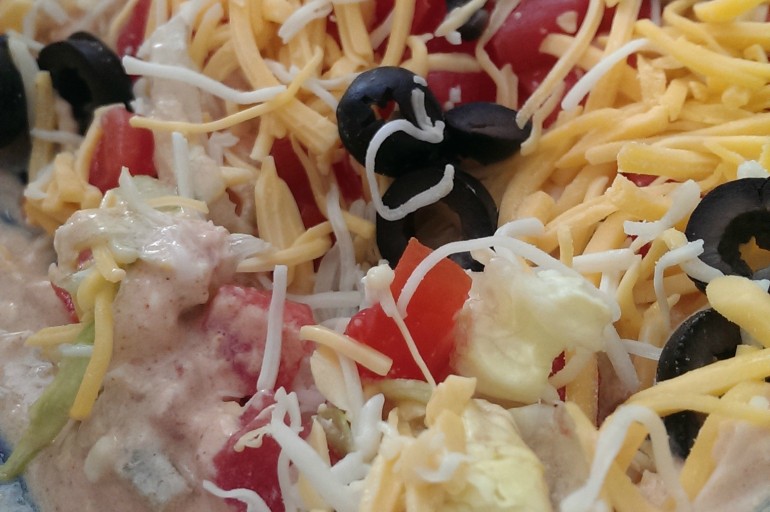 game-day-sliders-and-5-layer-taco-dip-everyday-shortcuts