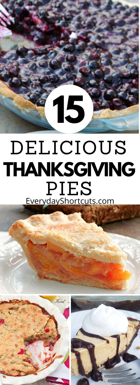 15 Delicious Thanksgiving Pies