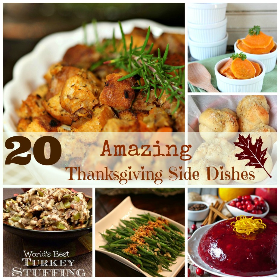 20 Thanksgiving Side Dishes - Everyday Shortcuts