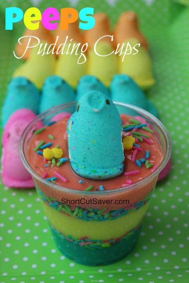 Peeps Pudding Cups