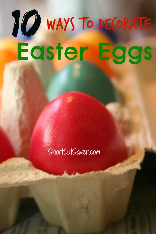 10 ways to decorate Easter Eggs