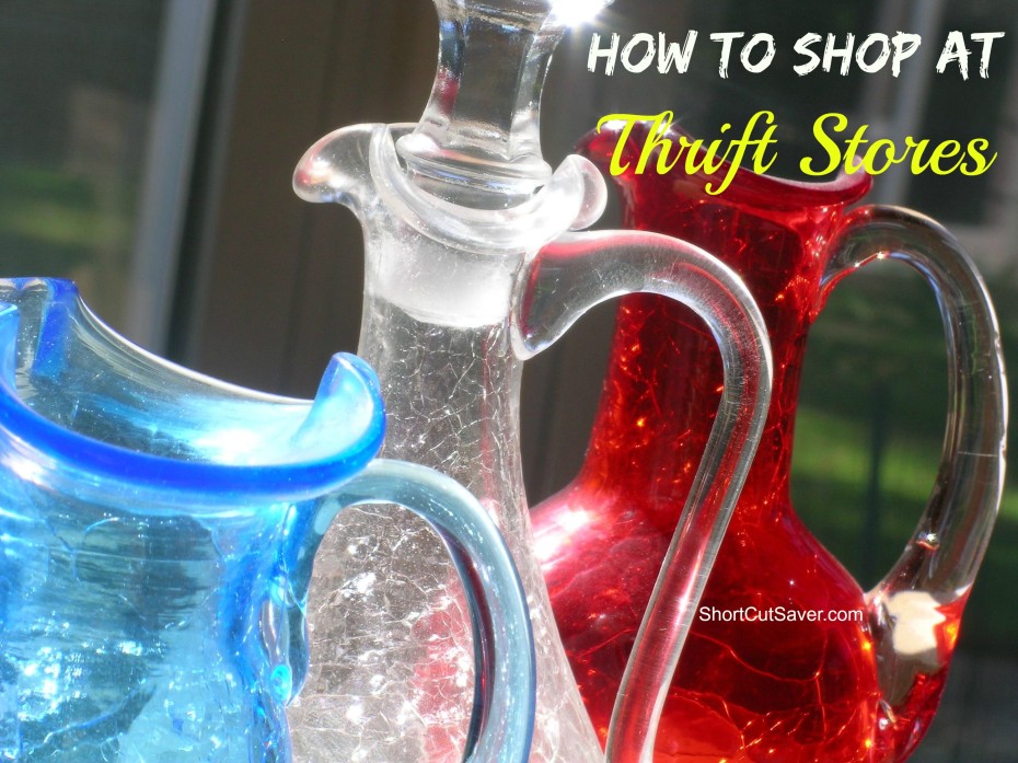 how to shop at thrift stores