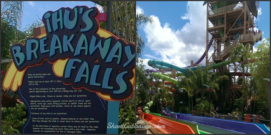 SeaWorld Breakaway Falls