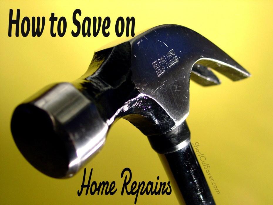 how to save on home repairs