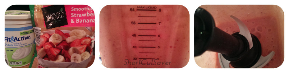 strawberry banana smoothie