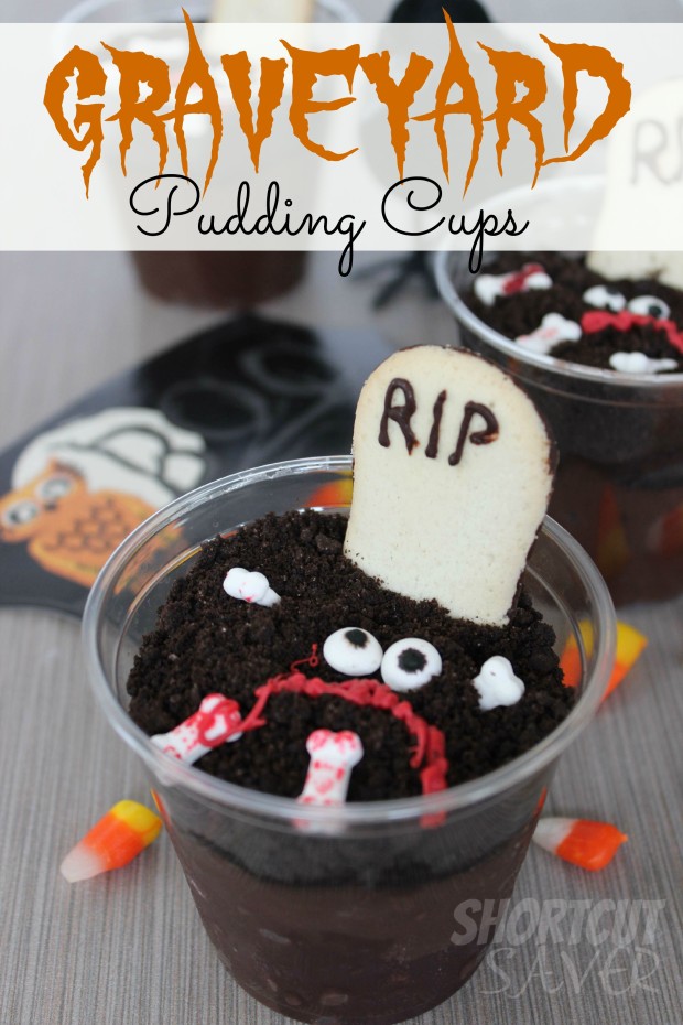 Graveyard Pudding Cups - Everyday Shortcuts