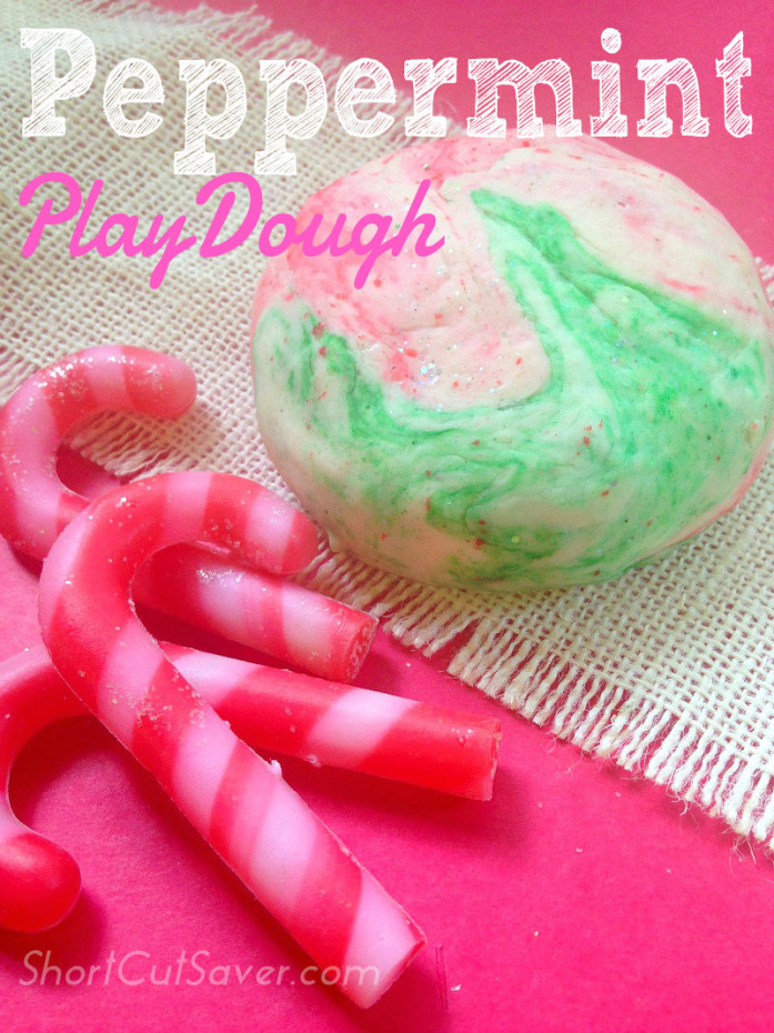 Peppermint Play Dough - Everyday Shortcuts