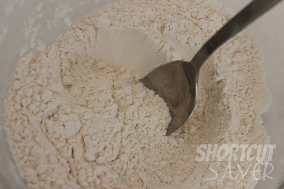 Peanut Butter Cup Blondies dry ingredients