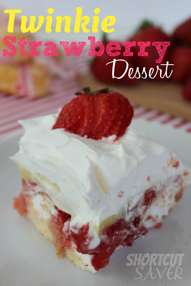 Twinkie Strawberry Dessert