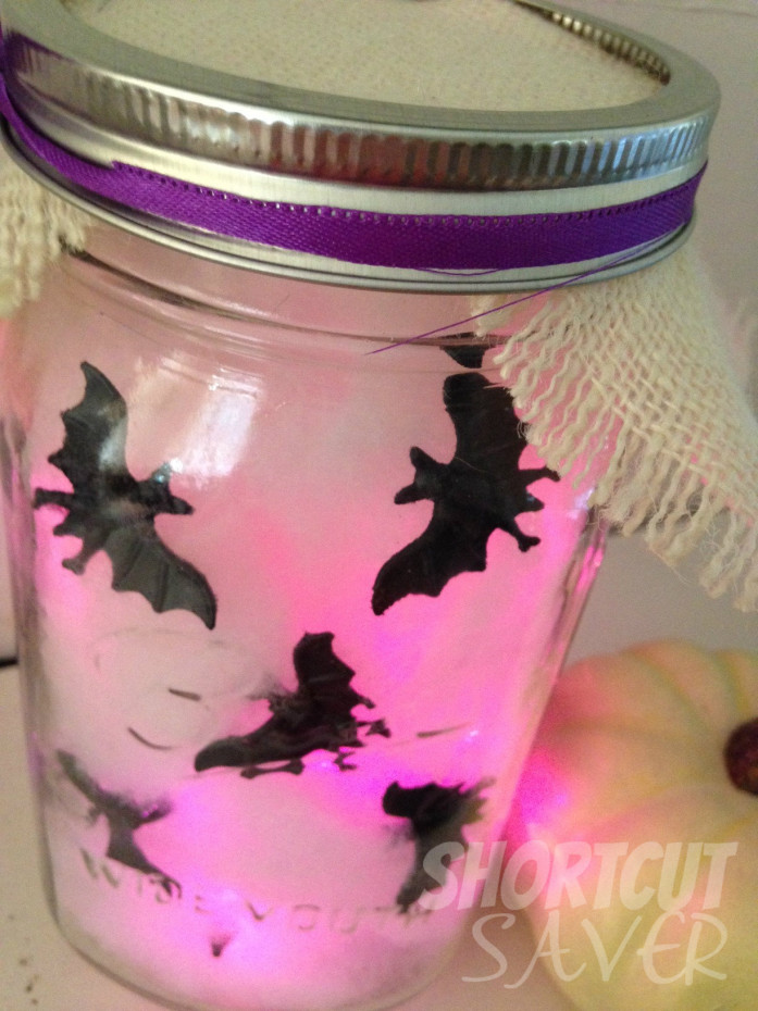 spooky bats night light end project