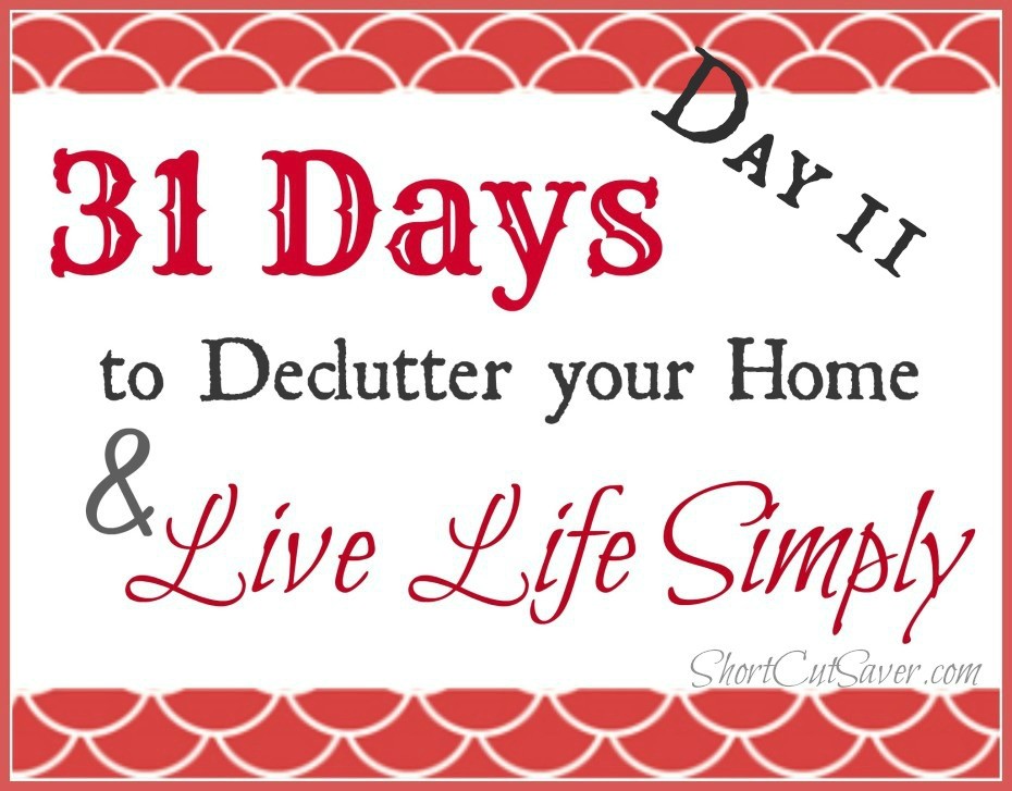 31 Days to Declutter Your Home & Live Life Simply: Bills