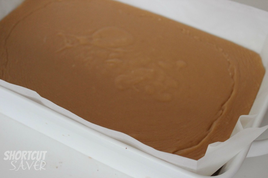 homemade peanut butter fudge process