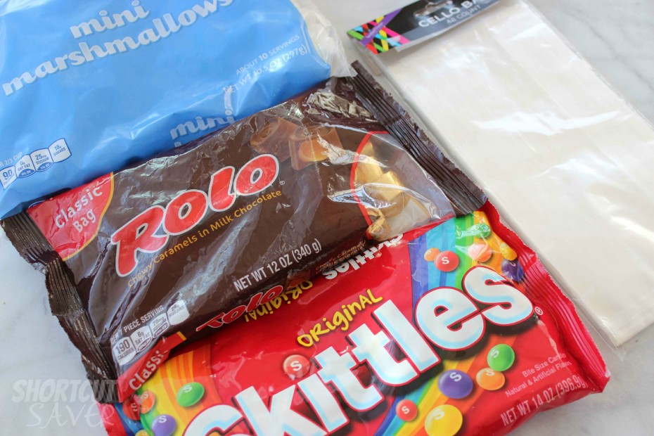 st. patrick's day rainbow treat bags ingredients