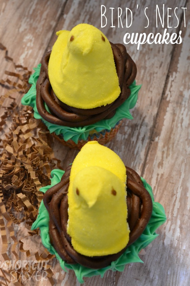 bird's nest cupcakes