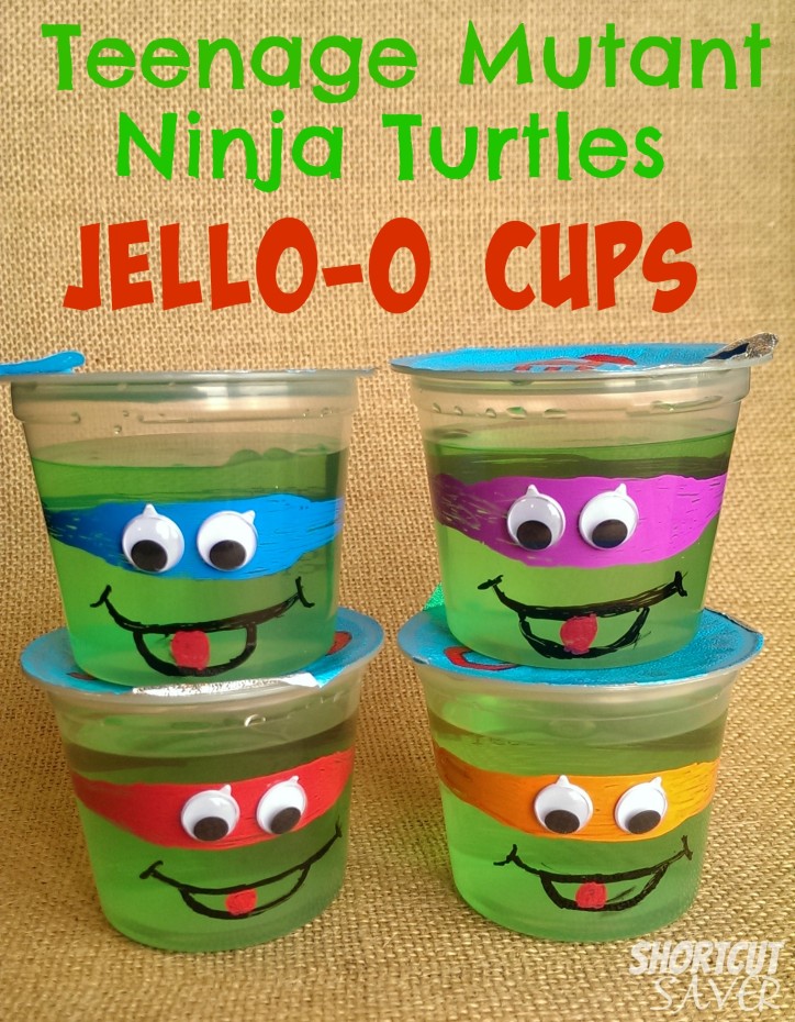 Teenage Mutant Ninja Turtles Jell-O Cups