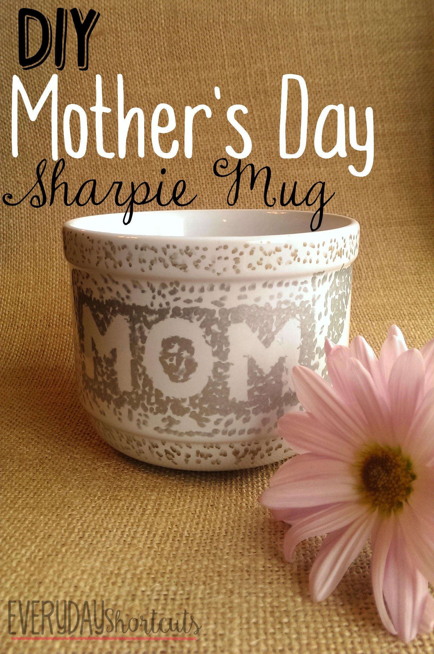 Homemade Mother's Day Mugs