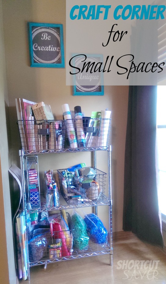 craft corner for small spaces