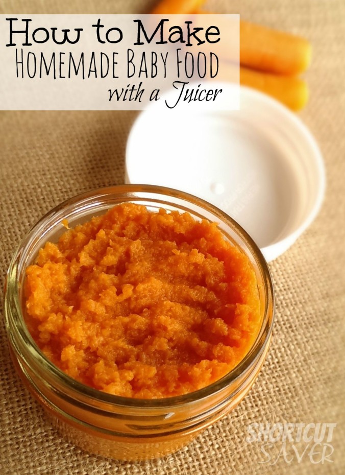 How To Make Homemade Baby Food Shortcutsaver