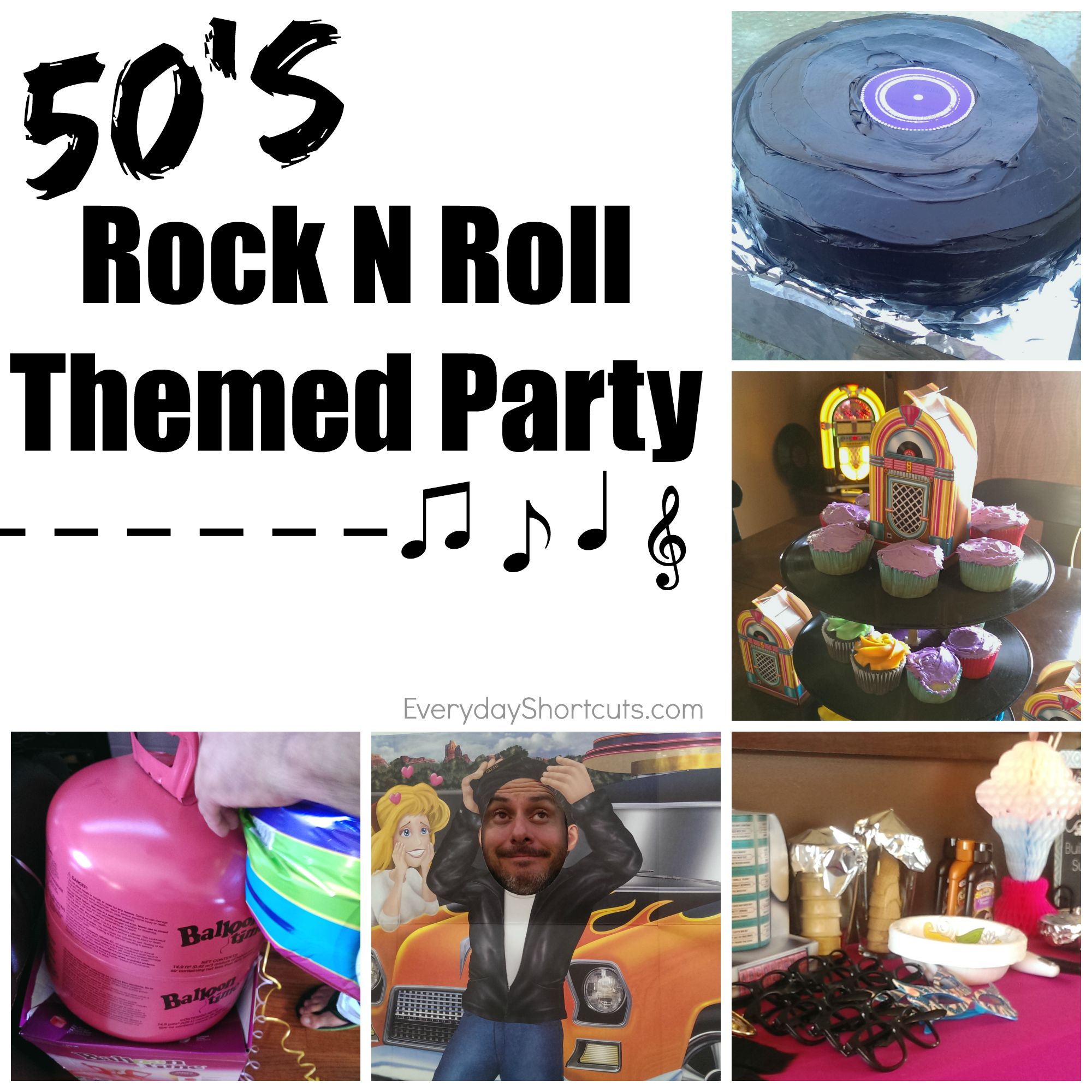 50 s Rock  N Roll  Themed Party  Everyday Shortcuts