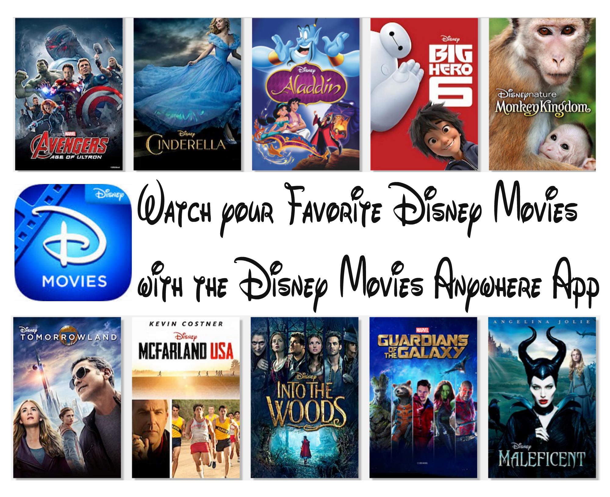 Watch your Favorite Disney Movies with the Disney Movies ...