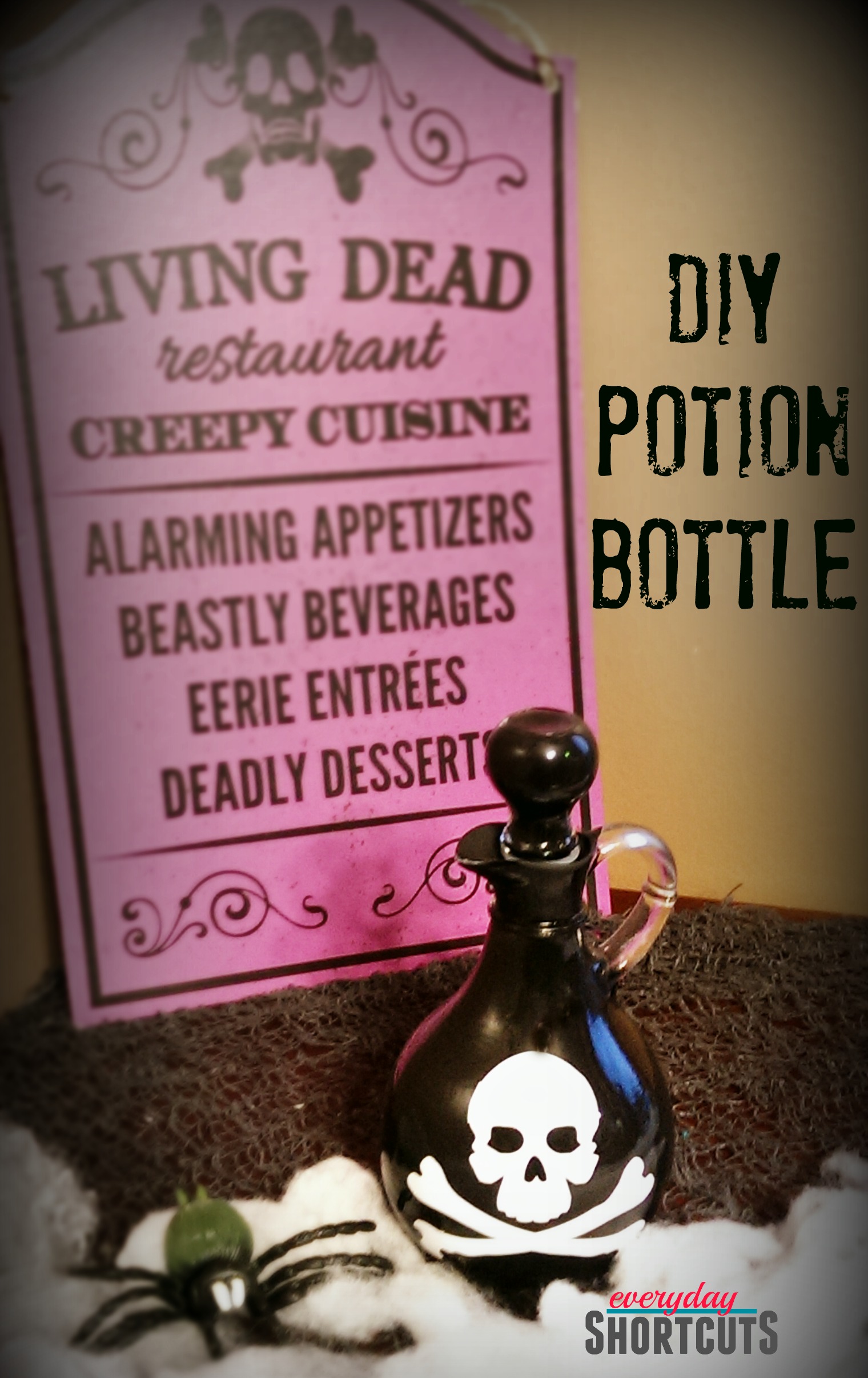 diy potion bottle