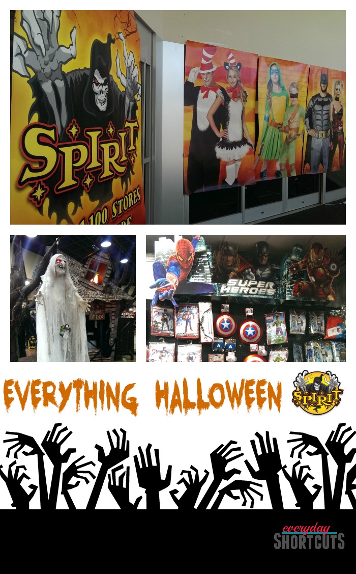 Everything Halloween at Spirit Halloween Everyday Shortcuts