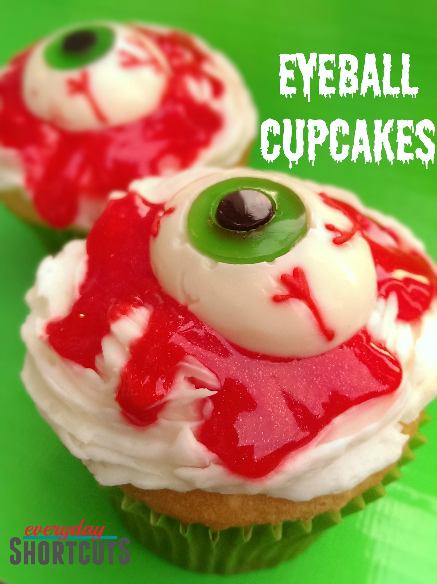 eyeball cupcakes