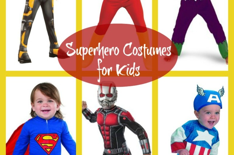 Superhero Costumes for Kids - Everyday Shortcuts