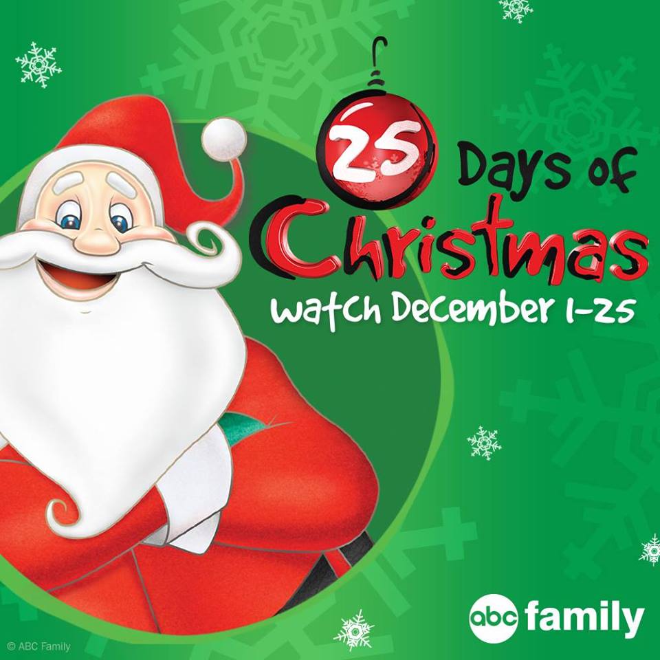 ABC Family's 25 Days of Christmas Schedule 2015 Everyday Shortcuts