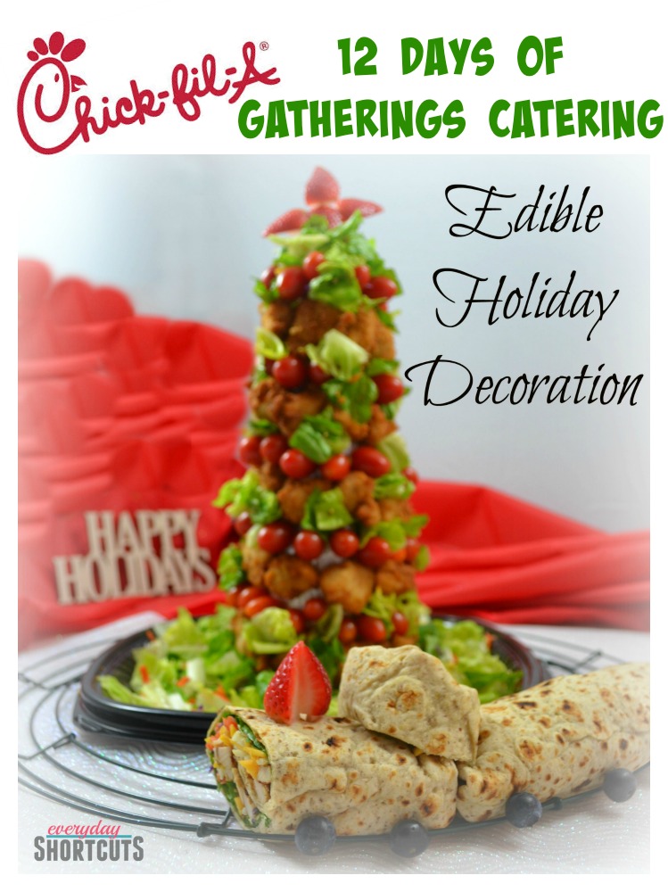 ChickfilA’s 12 Days of Gatherings Catering Edible Holiday Decoration