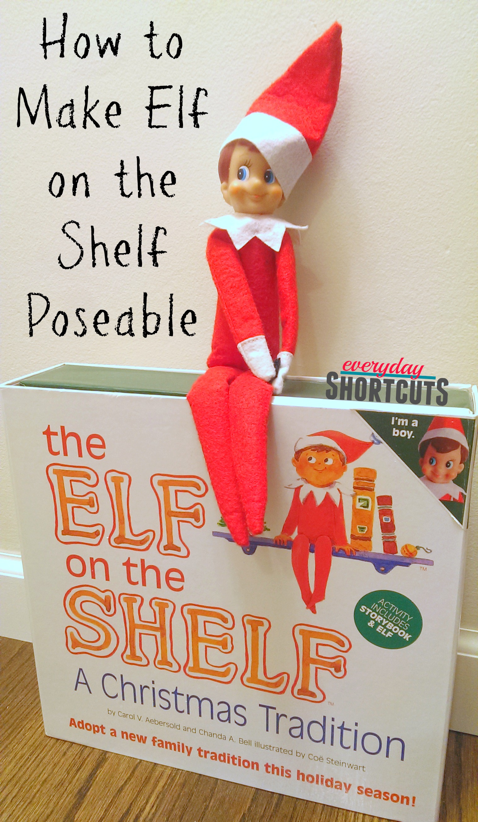 how to make elf on the shelf poseable