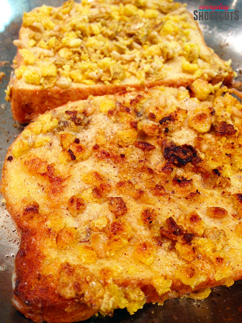 Crunchy French Toast In-Process