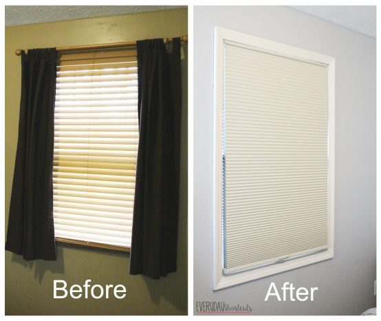 Window Treatment Makeover with Blinds.com - Everyday Shortcuts