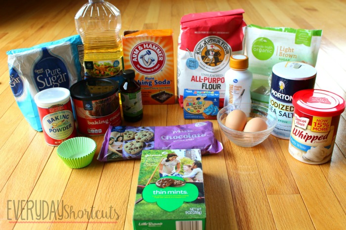 thin mint cupcakes ingredients