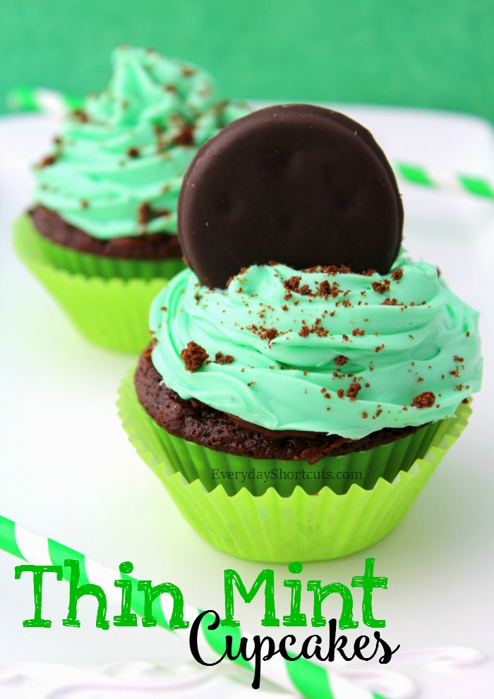 thin mint cupcakes