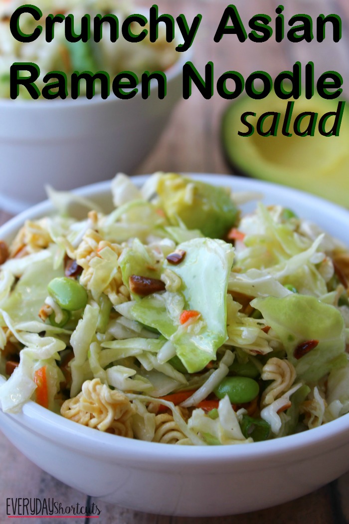 Crunchy Asian Ramen Noodle Salad