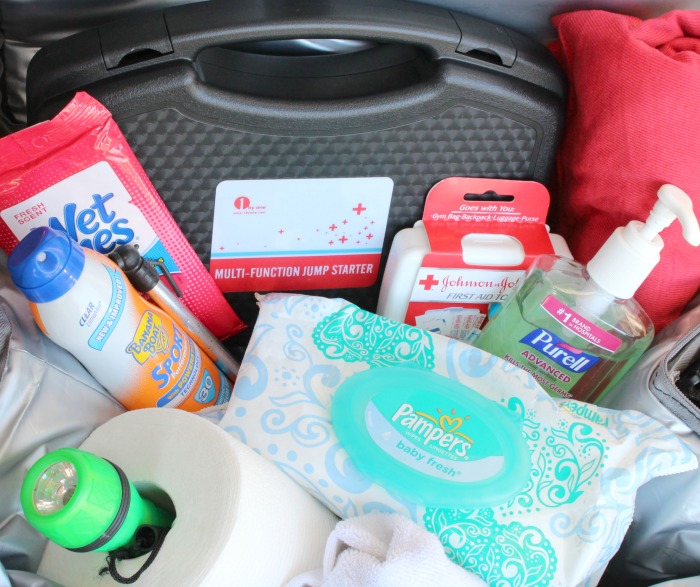 Thrive Auto Emergency Kit - Canvas Grey Bag : Target