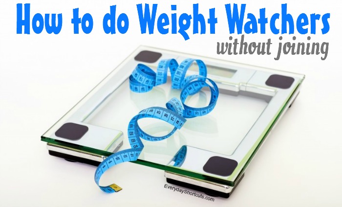 how to do weight watchers for free