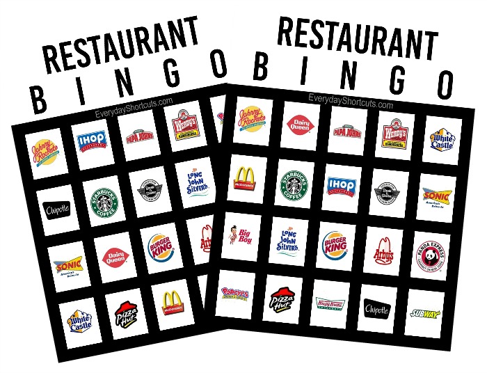 Restaurant Bingo