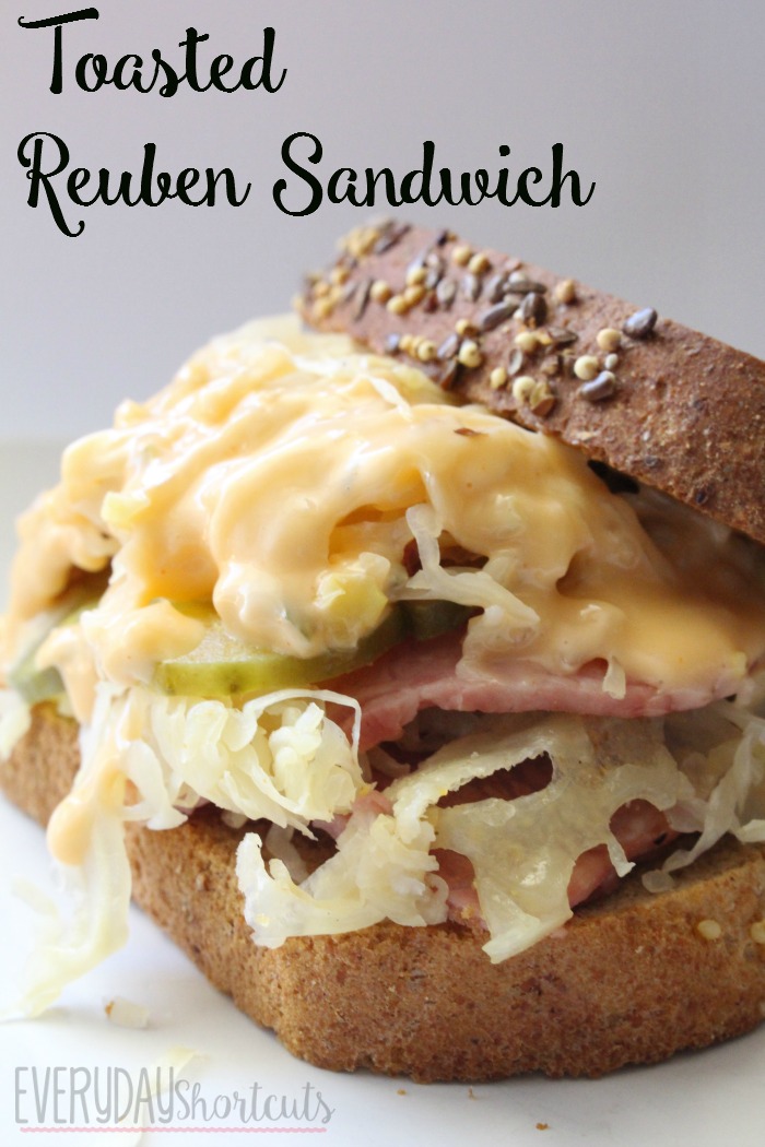 toasted rueben sandwich