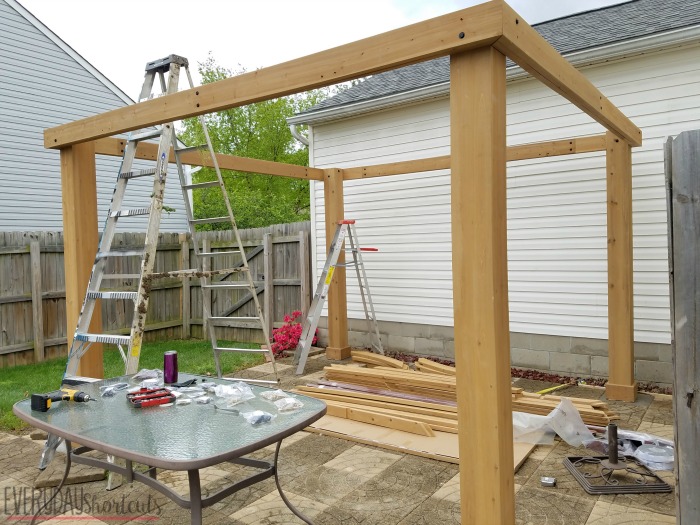 pavilion beams connected