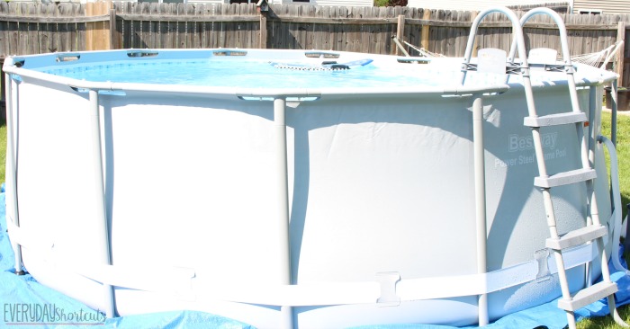 bestway power steel frame pool