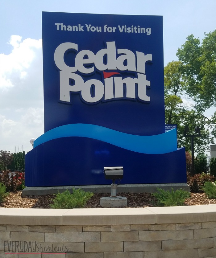 cedar point sign