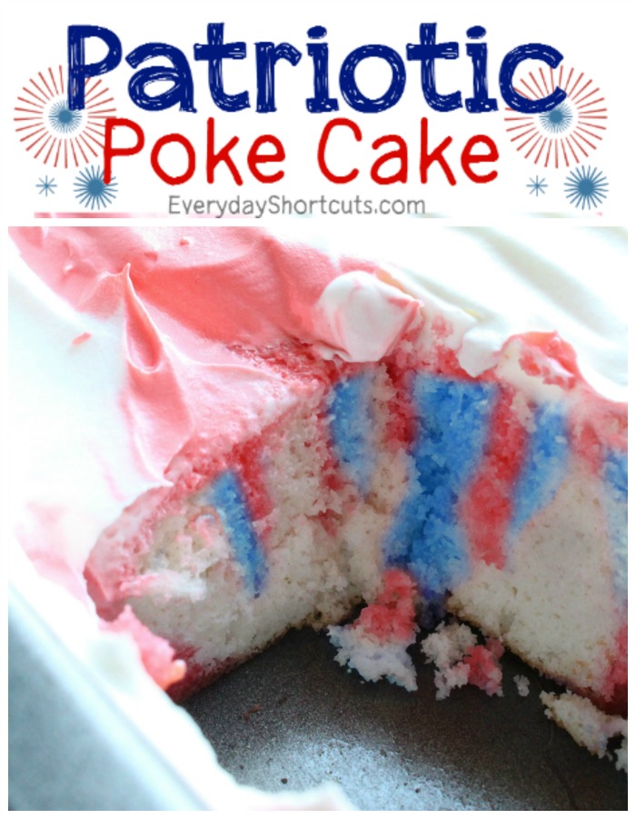 patriotic poke cake for 4th of july