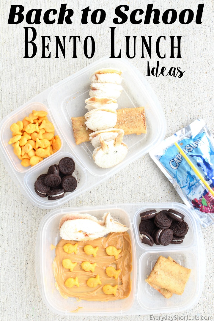 back to school bento lunch ideas