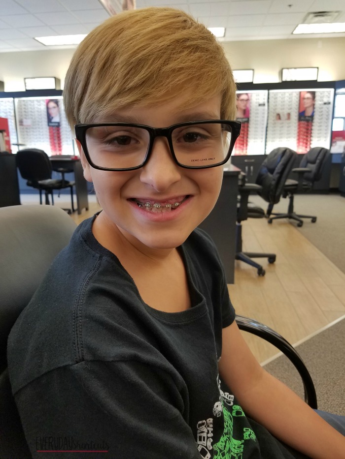 Back to School Eye Exam with Visionworks & Let's Go See Program Everyday Shortcuts