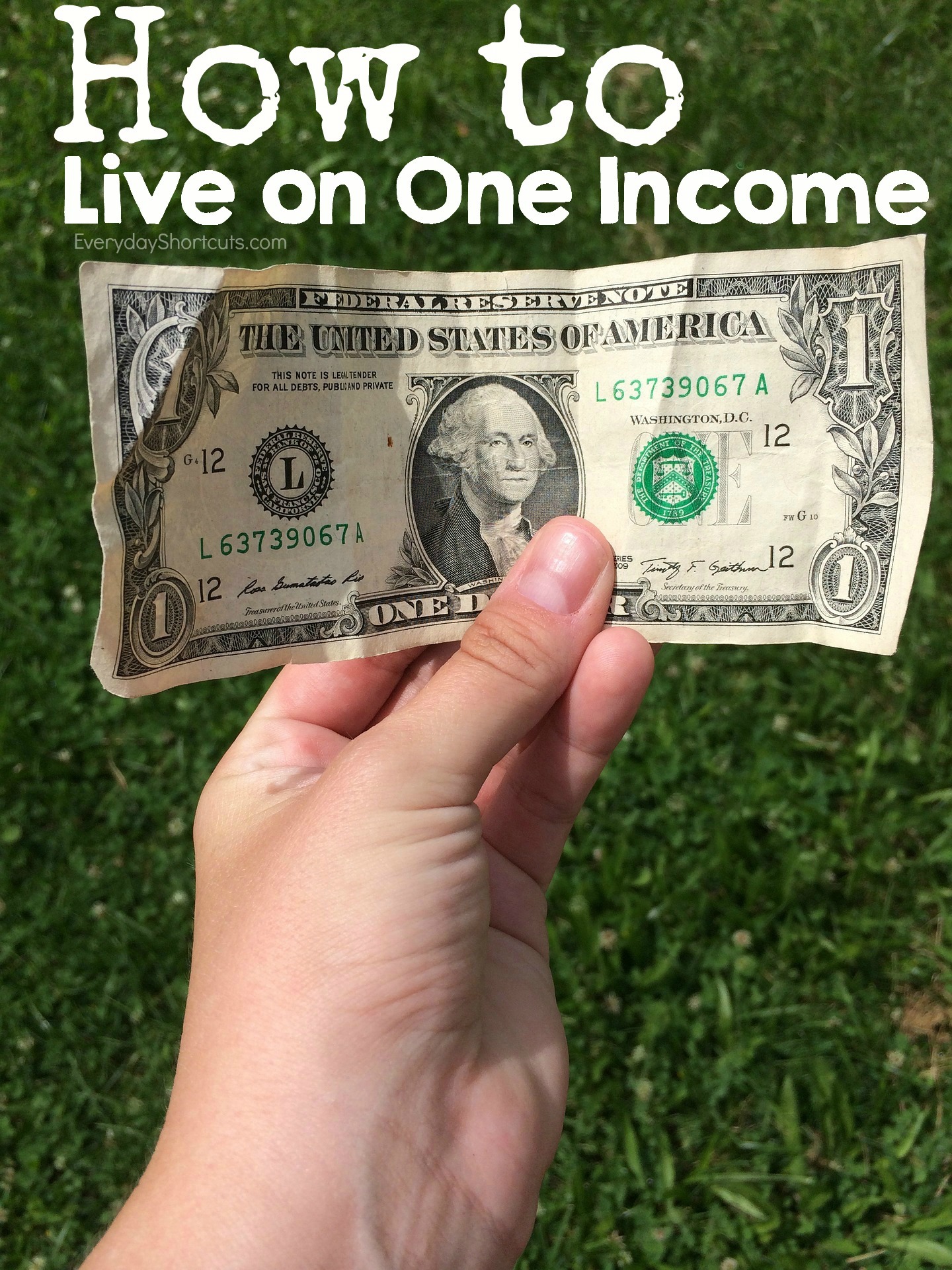 How to Live on One Income