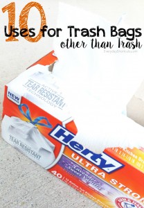 10 Uses for Trash Bags Other than Trash - Everyday Shortcuts