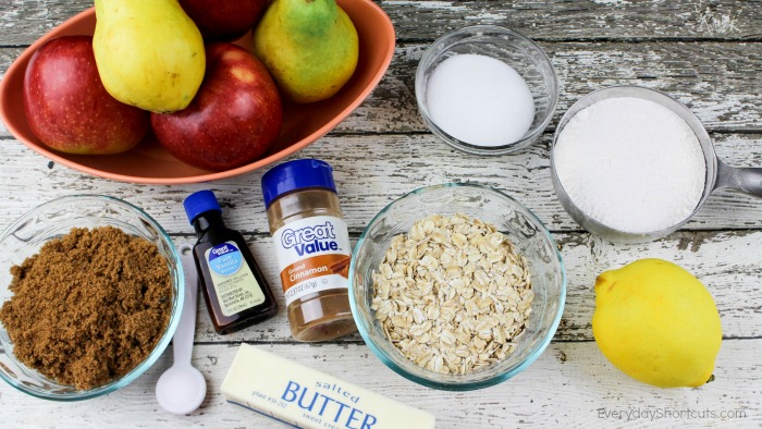 apple-crisp-pear-ingredients