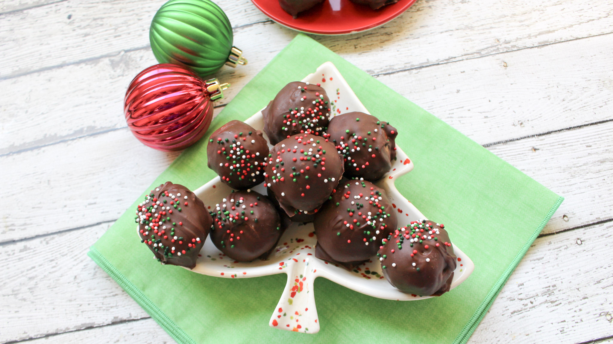 Holiday peanut butter whiskey balls - Pook's Pantry Recipe Blog